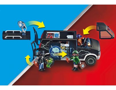 PLAYMOBIL® 70575 Policajná helikoptéra Prenasledovanie vozidla na úteku
