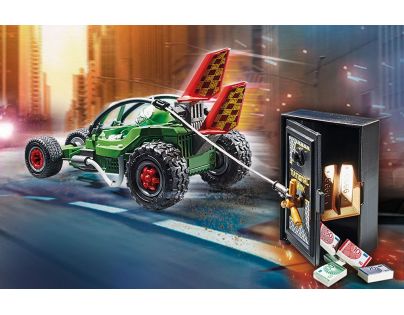 PLAYMOBIL® 70577 Policajná motokára Prenasledovanie lupiča trezoru