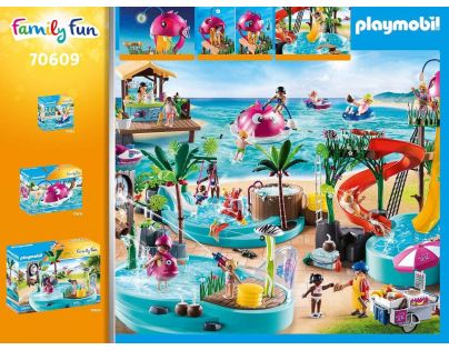 PLAYMOBIL® 70609 Aquapark so šmykľavkami