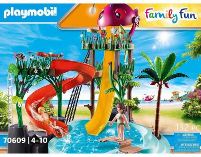 PLAYMOBIL® 70609 Aquapark so šmykľavkami