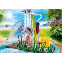 PLAYMOBIL® 70610 Zábavný bazén s vodnou striekačkou 5