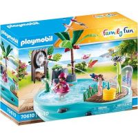 PLAYMOBIL® 70610 Zábavný bazén s vodnou striekačkou 6