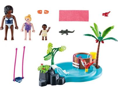 PLAYMOBIL® 70611 Detský bazén s vírivkou