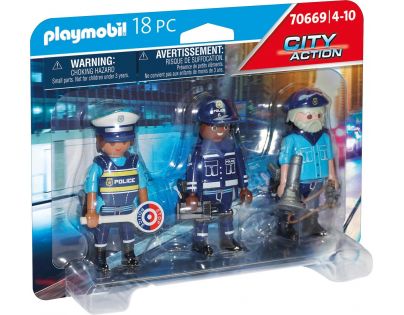 PLAYMOBIL® 70669 Set figúrek Polícia