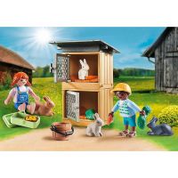 PLAYMOBIL® 70675 Darčekový set Kŕmenie králikov 3