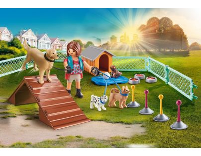 PLAYMOBIL® 70676 Darčekový set Psie trénerka