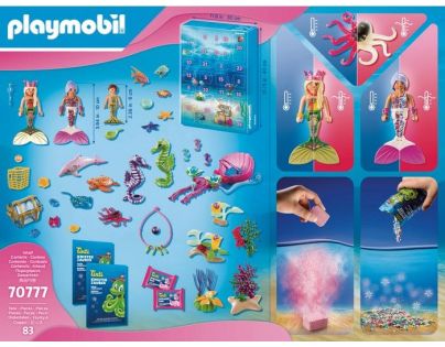 PLAYMOBIL® 70777 Adventný kalendár Morské panny