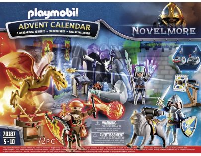 PLAYMOBIL® 70778 Adventný kalendár Novelmore Dariova dielňa