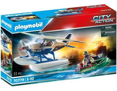 PLAYMOBIL® 70779 Policajný hydroplán Prenasledovanie pašeráka