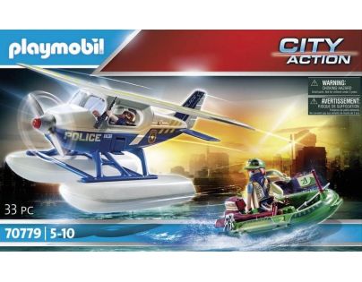 PLAYMOBIL® 70779 Policajný hydroplán Prenasledovanie pašeráka
