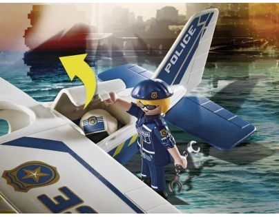 PLAYMOBIL® 70779 Policajný hydroplán Prenasledovanie pašeráka
