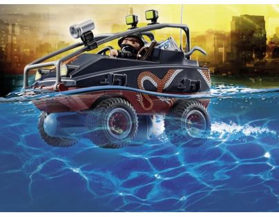 PLAYMOBIL® 70781 Policajný padák Prenasledovanie obojživelného vozidla