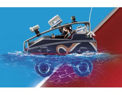 PLAYMOBIL® 70781 Policajný padák Prenasledovanie obojživelného vozidla