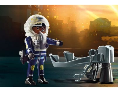 PLAYMOBIL® 70782 Policajný Jetpack Zatknutie zlodeja umenia