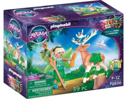 PLAYMOBIL® 70806 Ayuma Forest Fairy s pohádkovou zvířecí duší