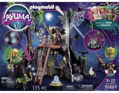 PLAYMOBIL® 70807 Zrúcanina Bat Fairies - Poškodený obal