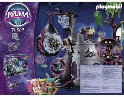 PLAYMOBIL® 70807 Zrúcanina Bat Fairies - Poškodený obal