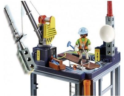 PLAYMOBIL® 70816 Starter Pack Stavba s lanovým navijakom