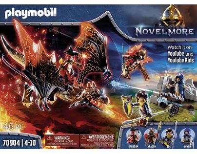 PLAYMOBIL® 70904 Novelmore Šarkanov útok