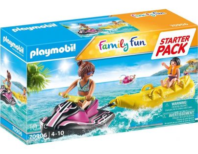 PLAYMOBIL® 70906 Starter Pack Vodný skúter s banánovým člnom