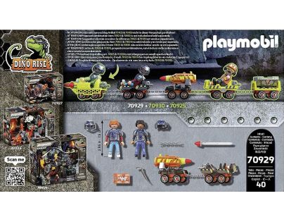 PLAYMOBIL® 70929 Dino Mine Vozík s raketami