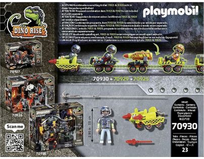 PLAYMOBIL® 70930 Dino Rise Banský vozík