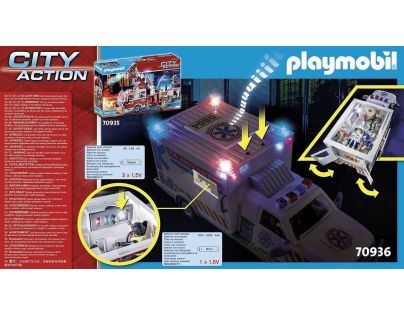 PLAYMOBIL® 70936 Záchranná služba US Ambulancia