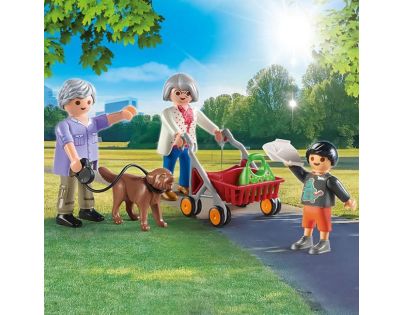 PLAYMOBIL® 70990 Starí rodičia s vnukom