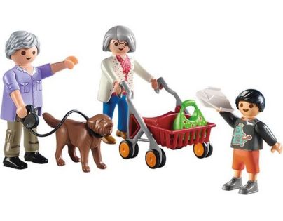 PLAYMOBIL® 70990 Starí rodičia s vnukom