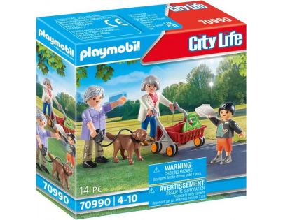 PLAYMOBIL® 70990 Starí rodičia s vnukom