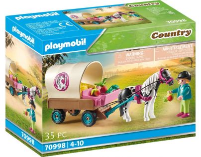 PLAYMOBIL® 70998 Kočiar s poníkom