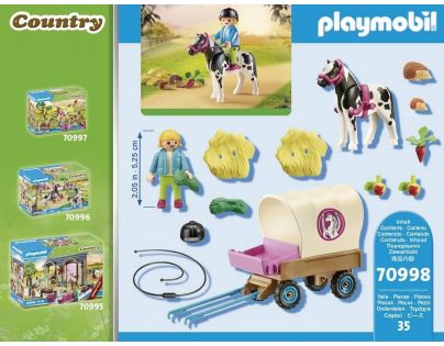PLAYMOBIL® 70998 Kočiar s poníkom