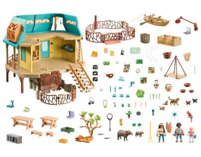 PLAYMOBIL® 71007 Centrum starostlivosti o zvieratá - Poškodený obal