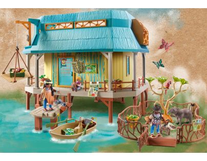 PLAYMOBIL® 71007 Centrum starostlivosti o zvieratá - Poškodený obal