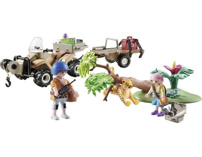 PLAYMOBIL® 71011 Štvorkolka na záchranu zvierat - Poškodený obal