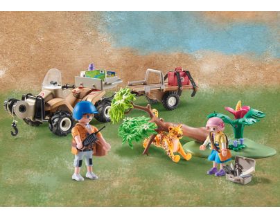 PLAYMOBIL® 71011 Štvorkolka na záchranu zvierat - Poškodený obal