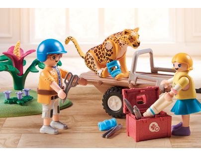 PLAYMOBIL® 71011 Štvorkolka na záchranu zvierat - Poškodený obal