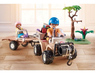 PLAYMOBIL® 71011 Štvorkolka na záchranu zvierat - Poškodený obal