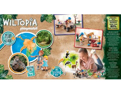 PLAYMOBIL® 71011 Štvorkolka na záchranu zvierat - Poškodený obal