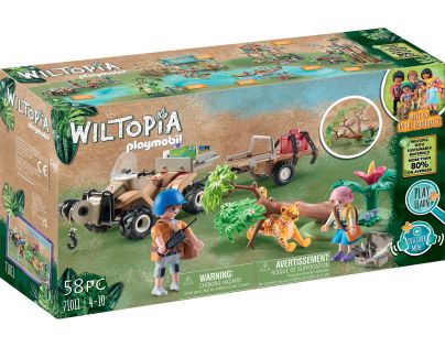 PLAYMOBIL® 71011 Štvorkolka na záchranu zvierat - Poškodený obal