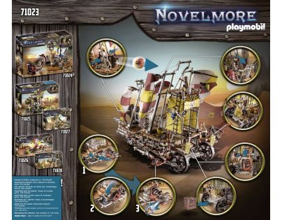 PLAYMOBIL® 71023 Piesočná búrka - Poškodený obal