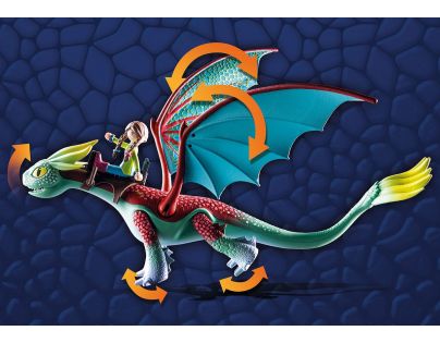 PLAYMOBIL® 71083 Dragons Deväť ríší Feathers a Alex