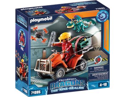 PLAYMOBIL® 71085 Dragons Deväť ríš Icaris Quad a Phil - poškodený obal