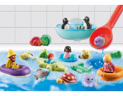 PLAYMOBIL® 71086 PLAYMOBIL 1.2.3 AQUA: Adventný kalendár Zábava vo vode