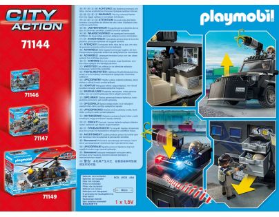 PLAYMOBIL® 71144 Terénne vozidlo špeciálnej jednotky