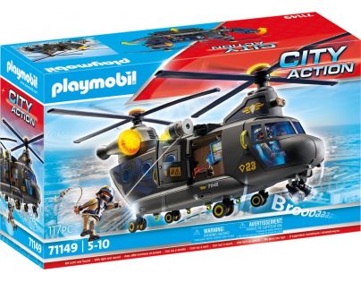 PLAYMOBIL® 71149 Záchranárska helikoptéra špeciálnej jednotky