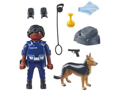 PLAYMOBIL® 71162 Policajt so služobným psom