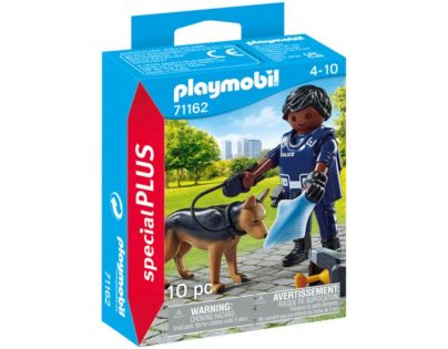 PLAYMOBIL® 71162 Policajt so služobným psom