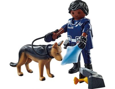 PLAYMOBIL® 71162 Policajt so služobným psom