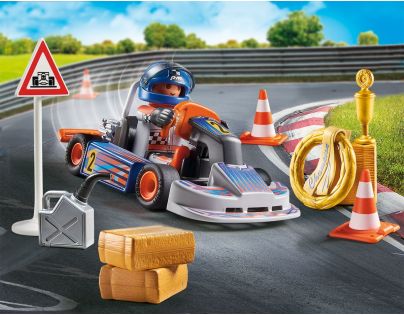 PLAYMOBIL® 71187 Motokárový pretekár